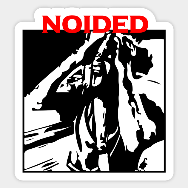 Noided Sticker by Widmore